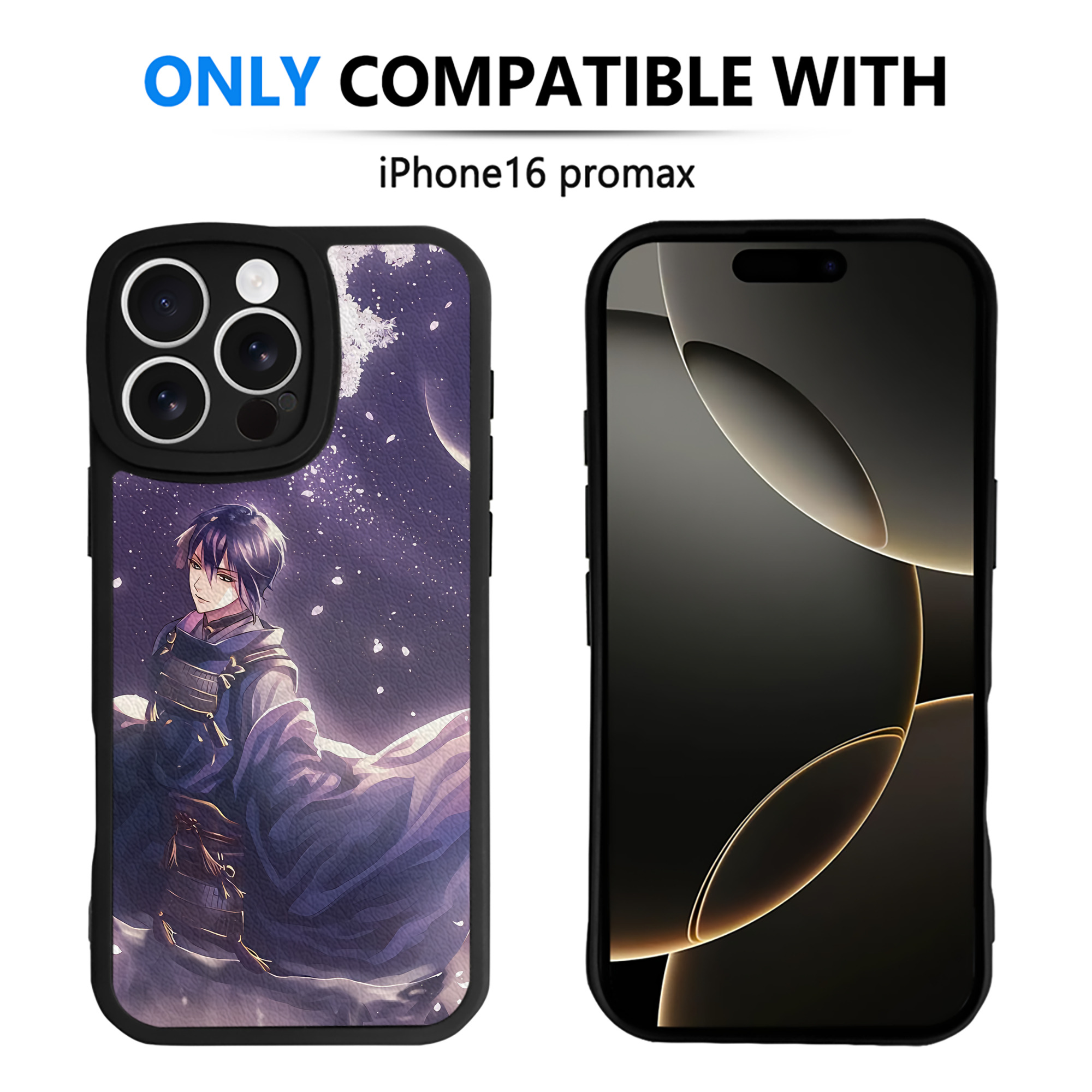 （画像用） 刀剣乱舞 Touken Ranbu 【iPhone 16シリーズ対応】シリコンスマホケース（レザー調） 材質：シリコン